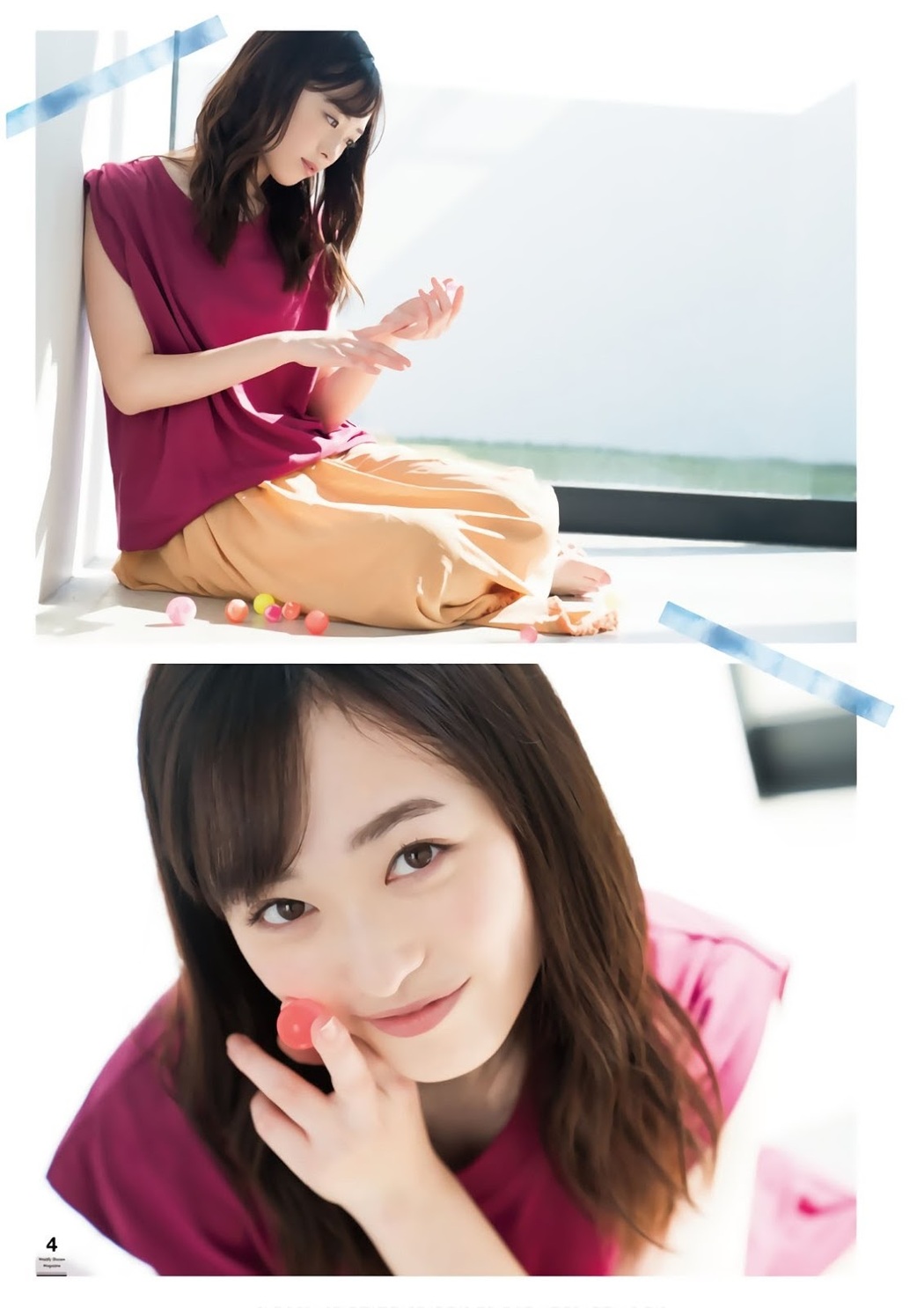 Haruka Fukuhara 福原遥, Shonen Magazine 2019 No.52 (少年マガジン 2019年52号)
