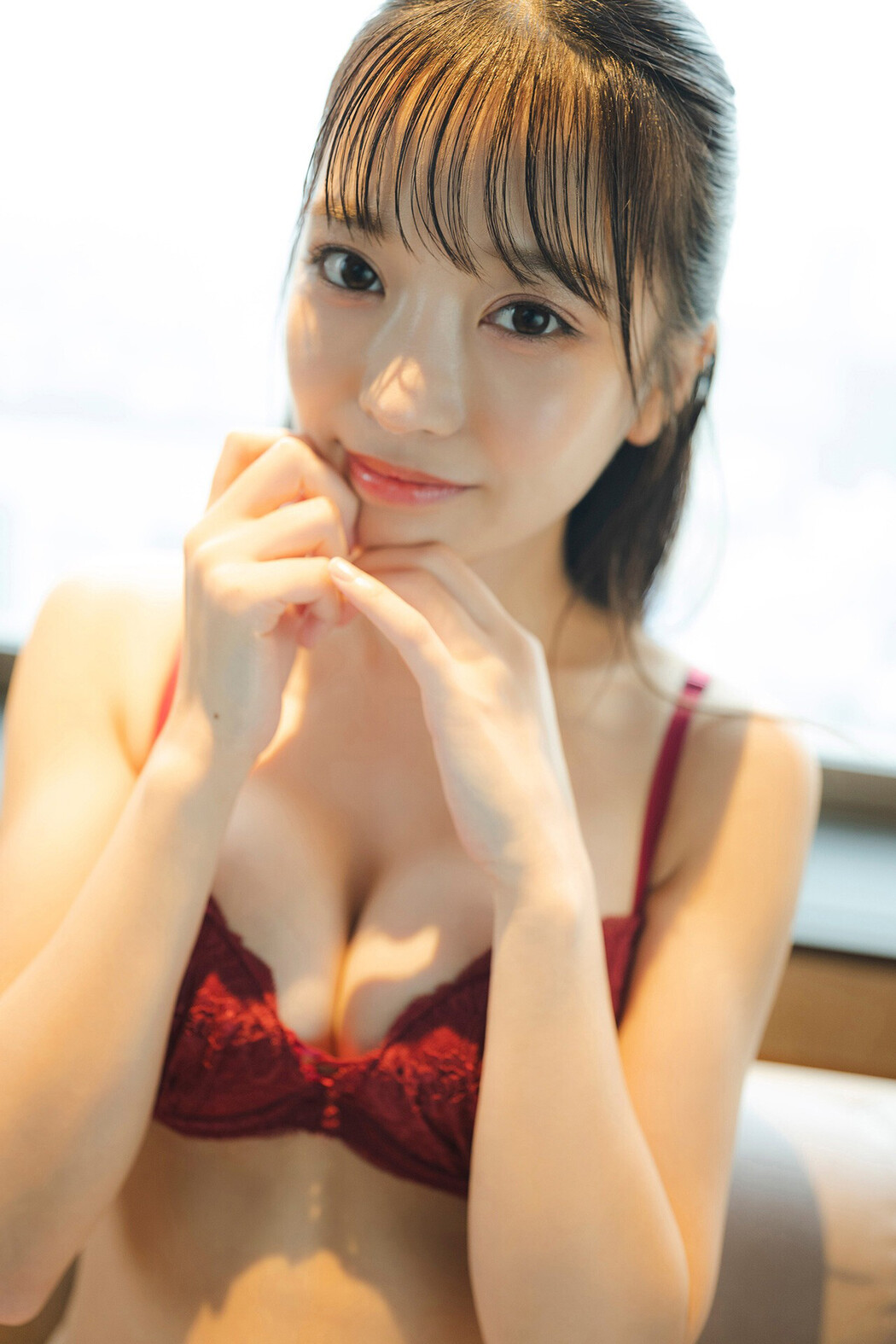 Akane Yoshizawa 吉沢朱音, FLASHデジタル写真集 「TRIANGLE LOVE-朱音の場合」 Set.02