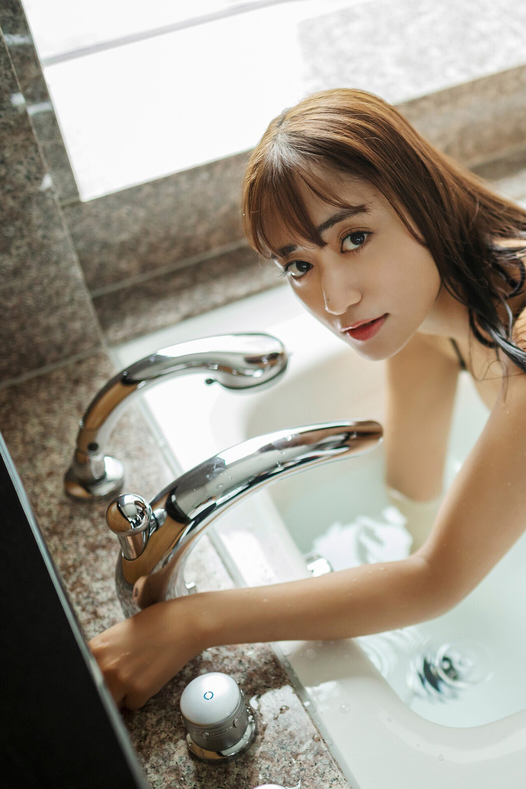 Meruda Ikeda 池田メルダ, FLASHデジタル写真集 「TRIANGLE LOVE-朱音の場合」 Set.01