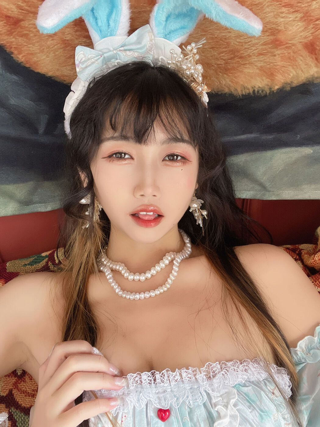 [Welfare COS] Weibo Popular Coser Do Not Stay Cat - Rabbit Girlfriend