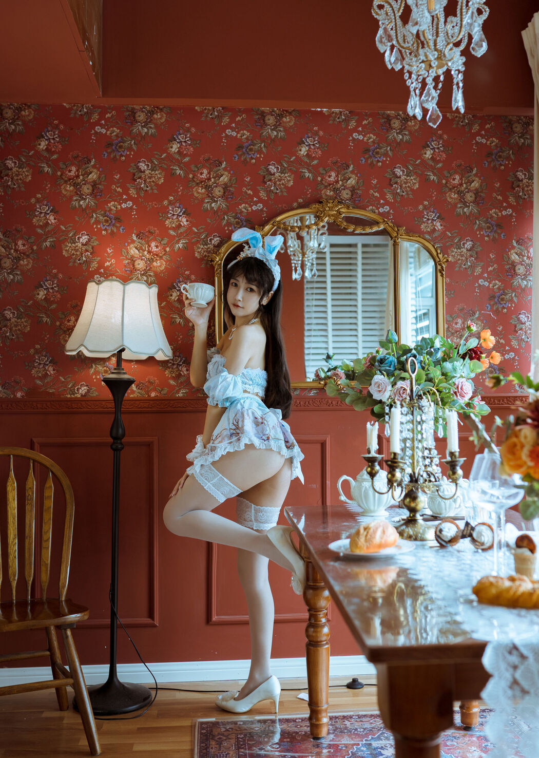 [Welfare COS] Weibo Popular Coser Do Not Stay Cat - Rabbit Girlfriend