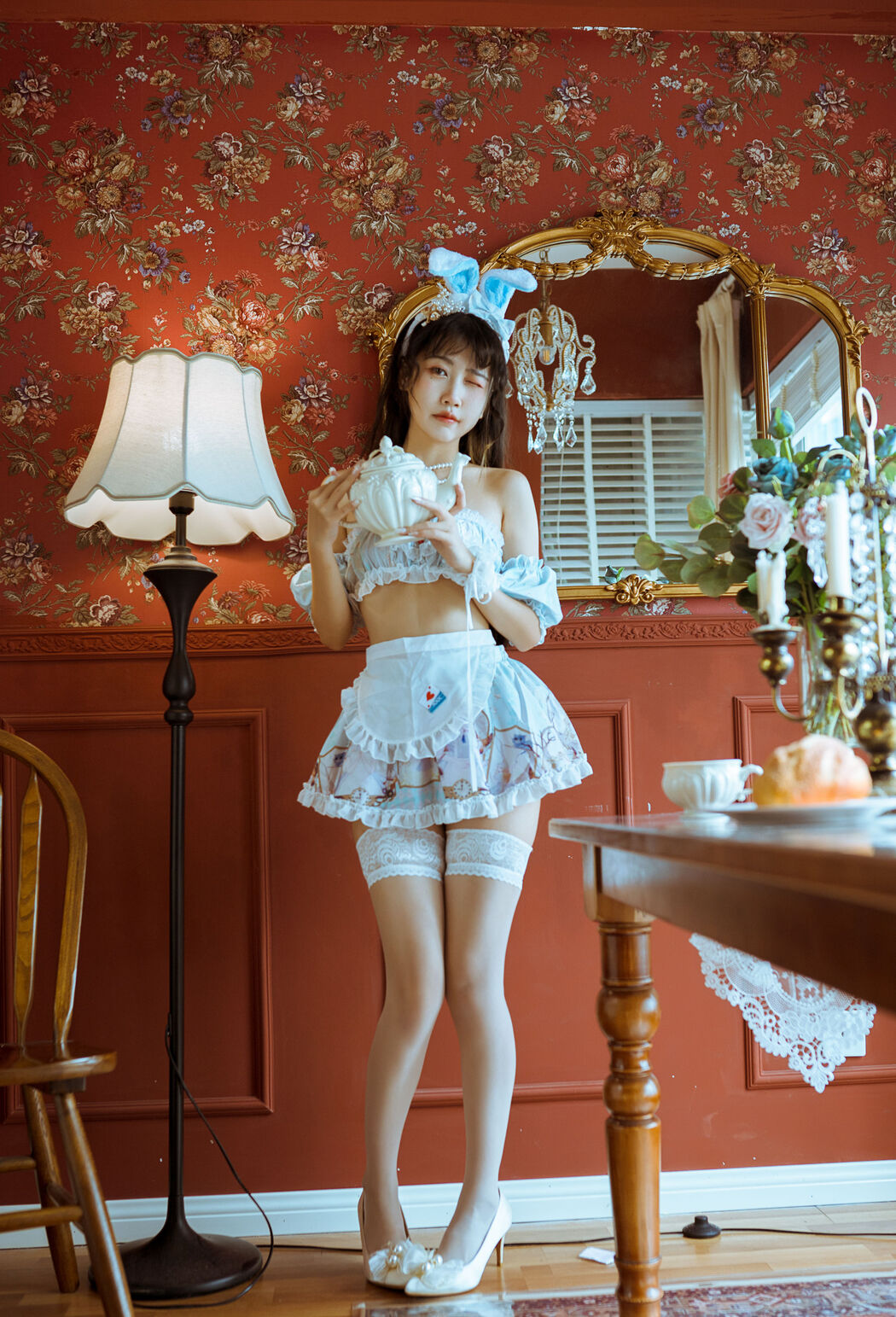 [Welfare COS] Weibo Popular Coser Do Not Stay Cat - Rabbit Girlfriend
