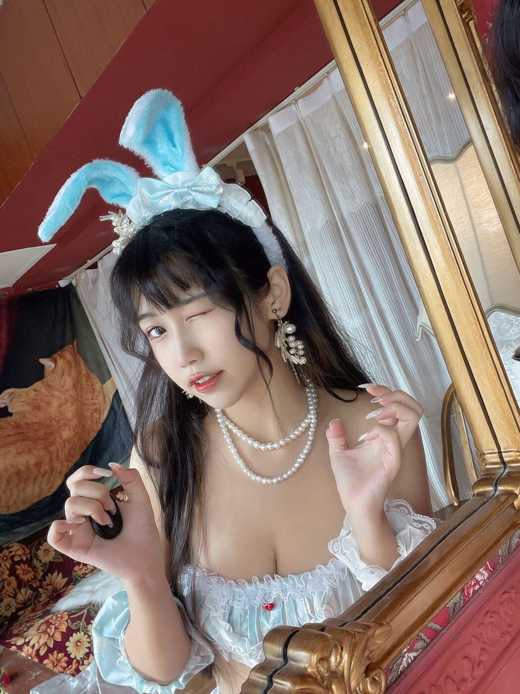 [Welfare COS] Weibo Popular Coser Do Not Stay Cat - Rabbit Girlfriend
