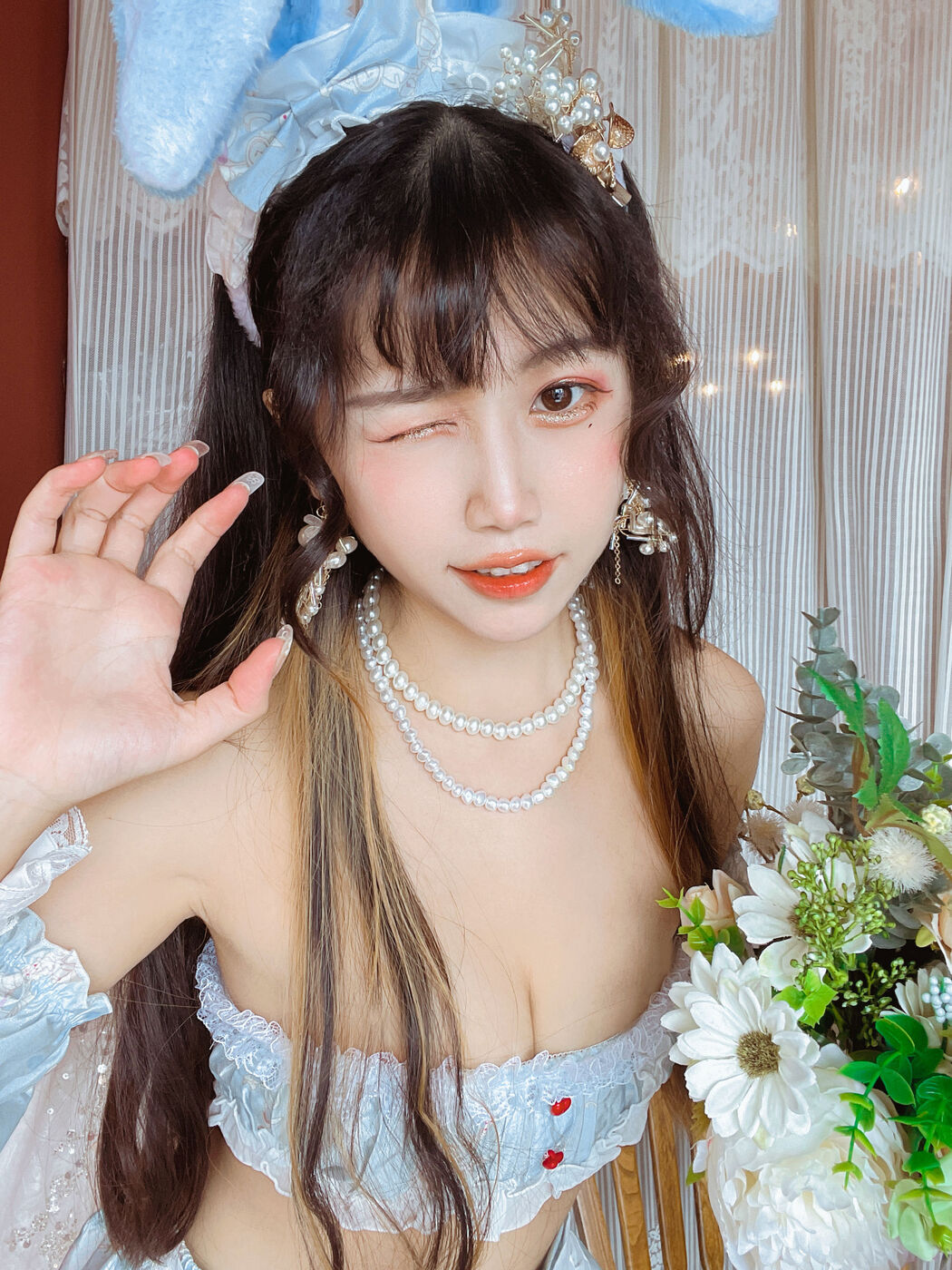 [Welfare COS] Weibo Popular Coser Do Not Stay Cat - Rabbit Girlfriend
