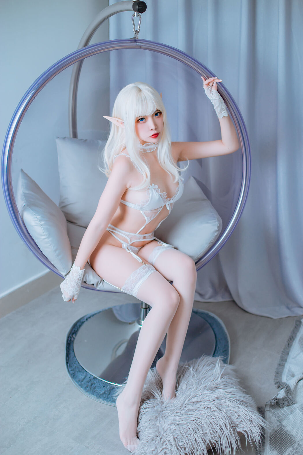 [COS Welfare] Popular Coser Nizuo Nisa - White Elf