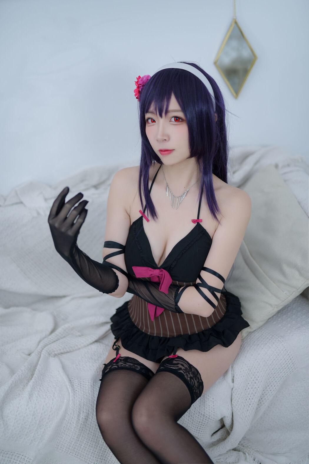 [COS Welfare] Popular Coser Nizuo Nisa - Passerby Sister Pajamas