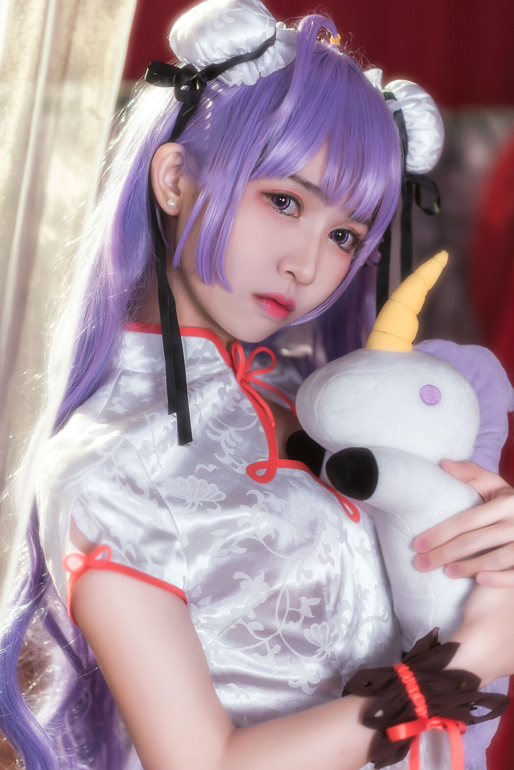 [Coser美女] Faey Eel "Blue Flower Unicorn"