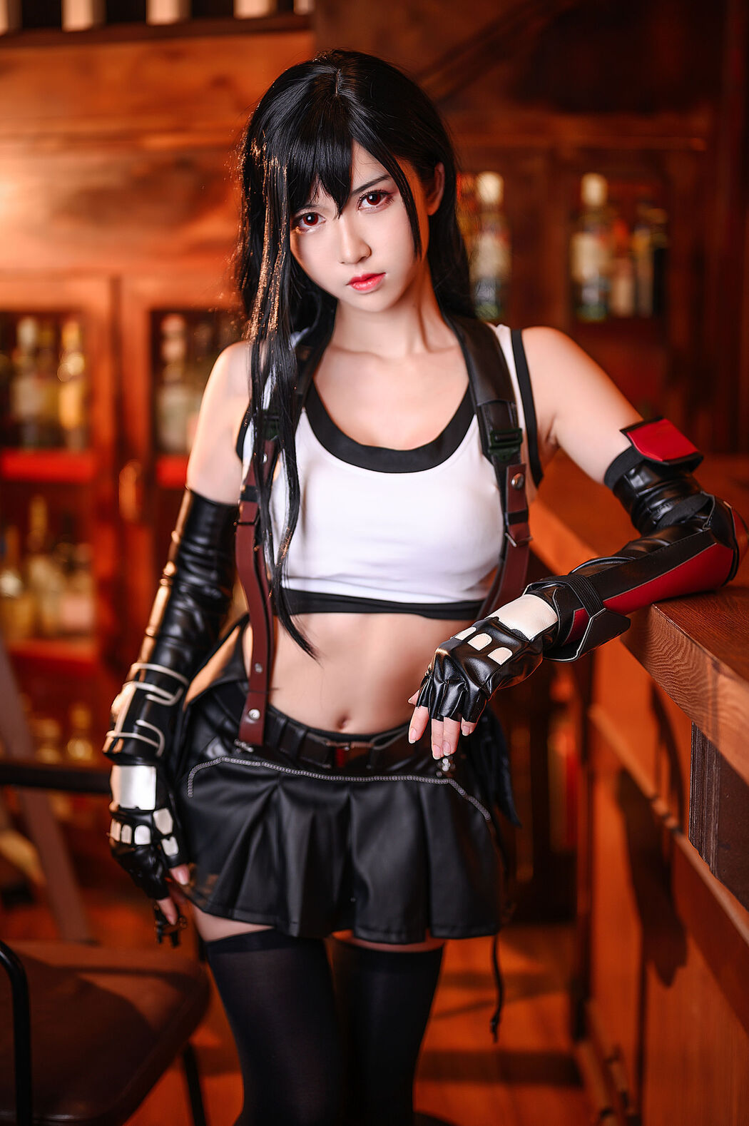 [COS Welfare] Super Popular Coser Eel Feier - Tifa Battle Suit