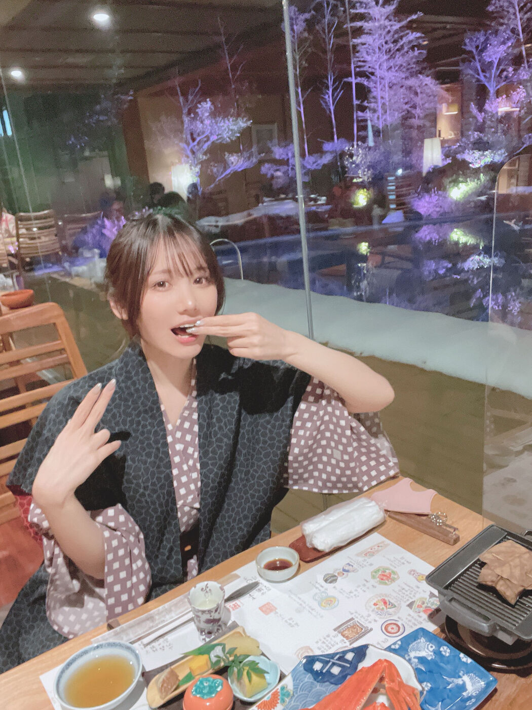 [Welfare COS] Japanese sweet COSER け ん け ん [fantia] 20220111-Ishikawa 観光 + hot spring yukata