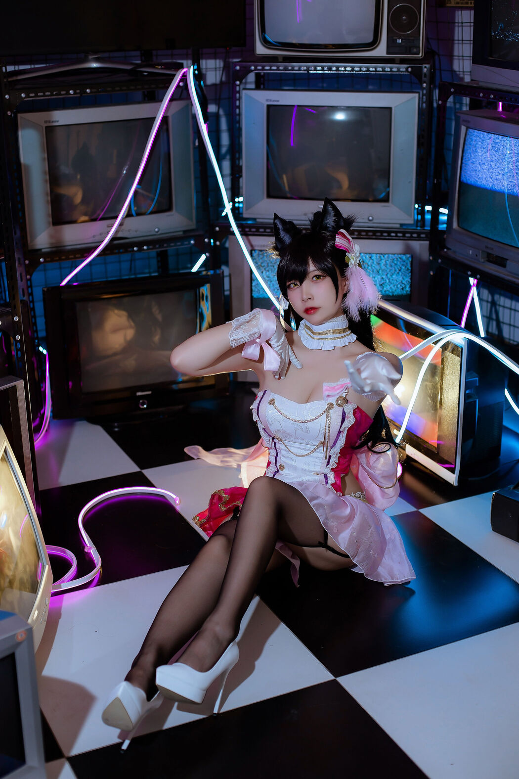 [Cosplay Photo] Popular Coser Nizuo Nisa - Canine's Dependent Blue Atago Cover Photo