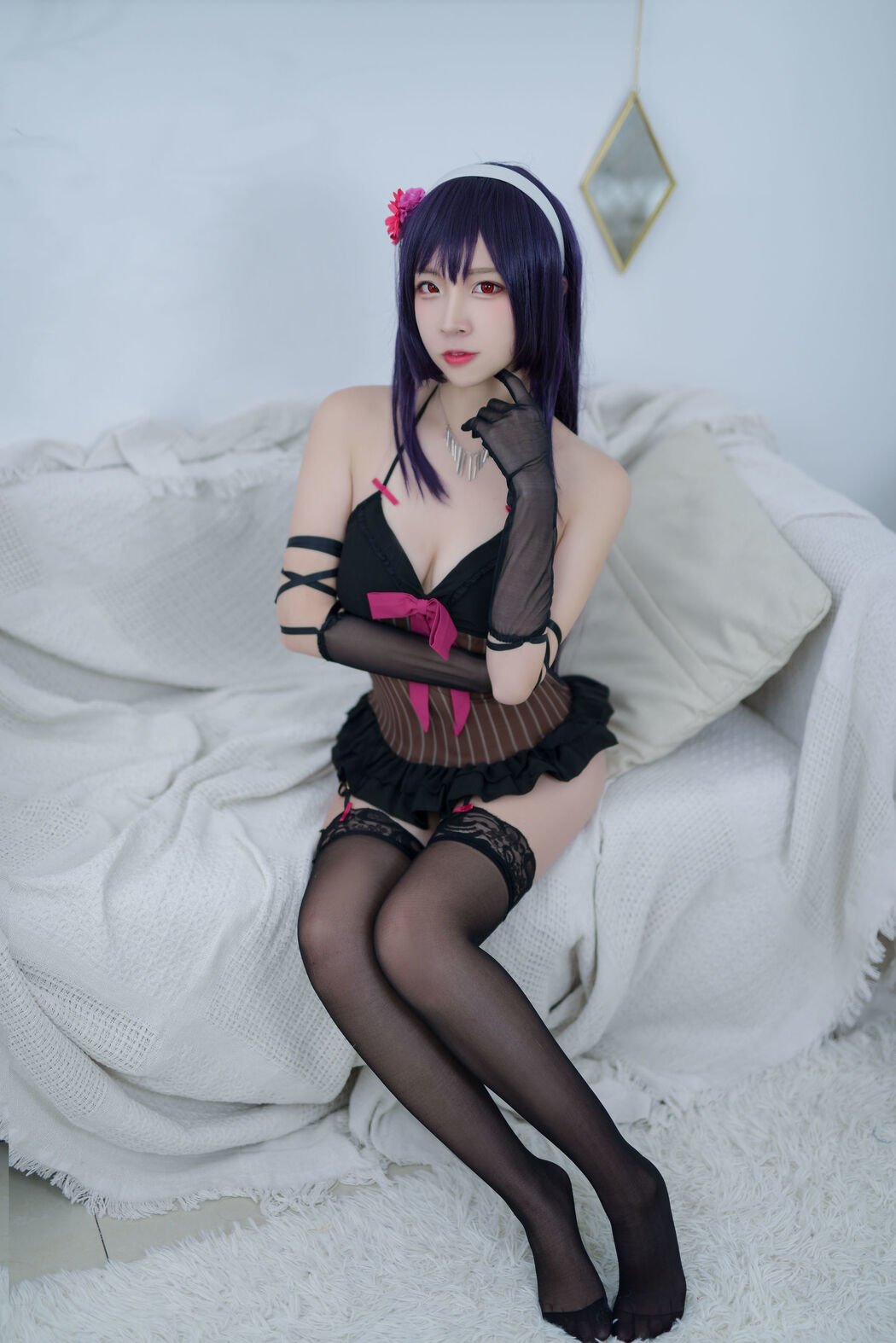 [COS Welfare] Popular Coser Nizuo Nisa - Passerby Sister Pajamas