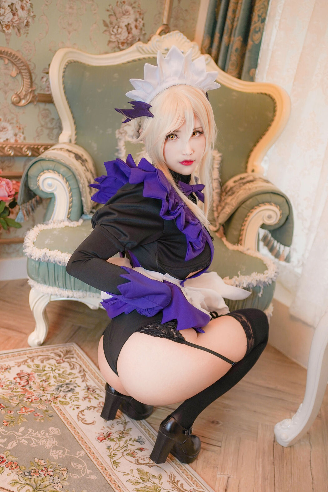 [Welfare COS] Coser Xuan-KaYa - Swimsuit Artoria Maid