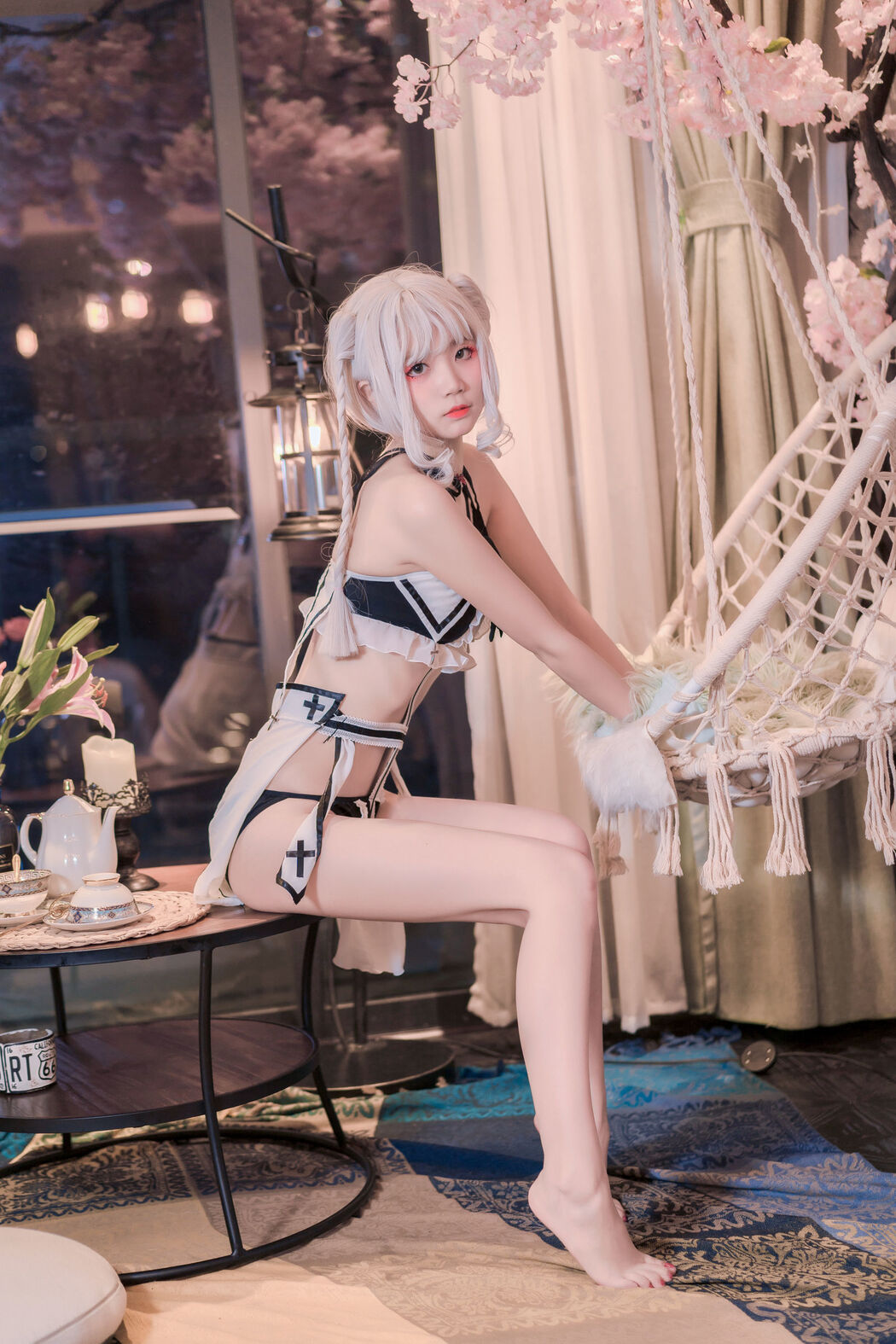 COSER Gosara Hyakuki "Black White" [COSPLAY Beauty]