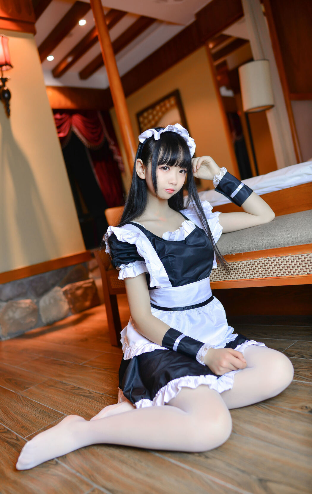 COSER Xueqi SAMA "The Maid" [Welfare COSPLAY]