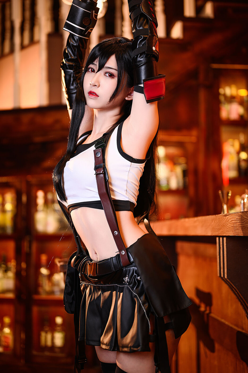 [COS Welfare] Super Popular Coser Eel Feier - Tifa Battle Suit