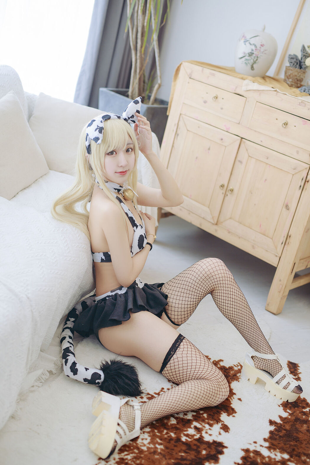 [COS Welfare] Popular Coser Kurokawa - Hoshina Dairy Cow