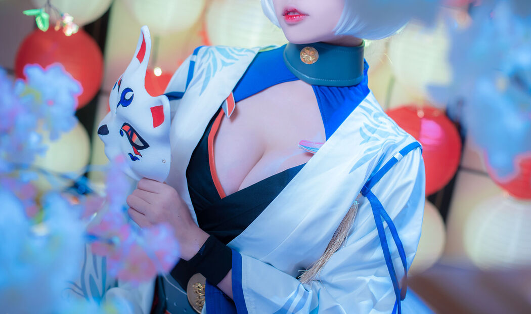 [Cosplay Photo] Popular Coser Nizo Nisa - Azur Lane Kaga