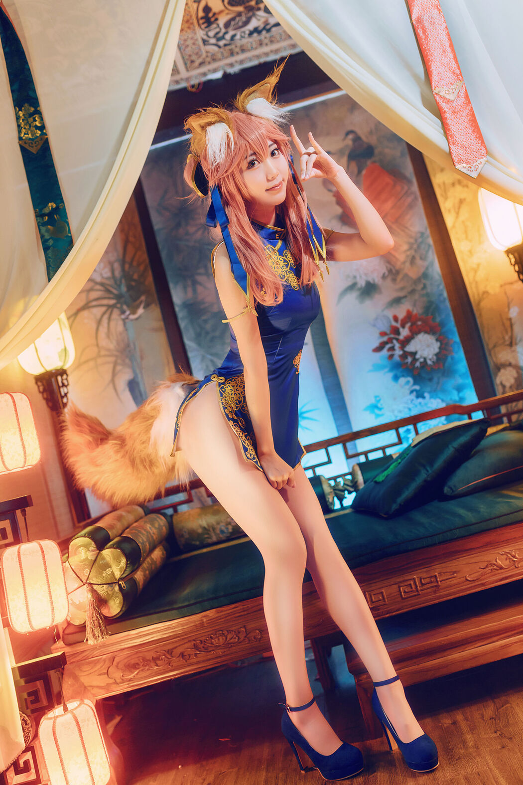 [Cosplay Photo] Popular Coser Kurokawa - Tamamo Mae True Love