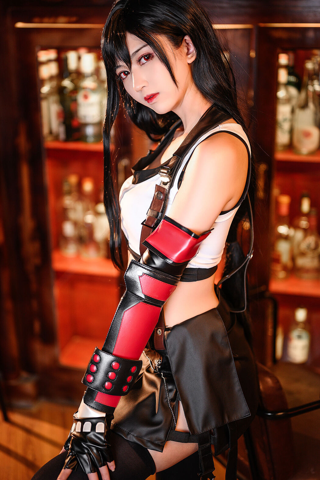 [COS Welfare] Super Popular Coser Eel Feier - Tifa Battle Suit