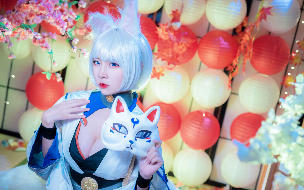 [Cosplay Photo] Popular Coser Nizo Nisa - Azur Lane Kaga