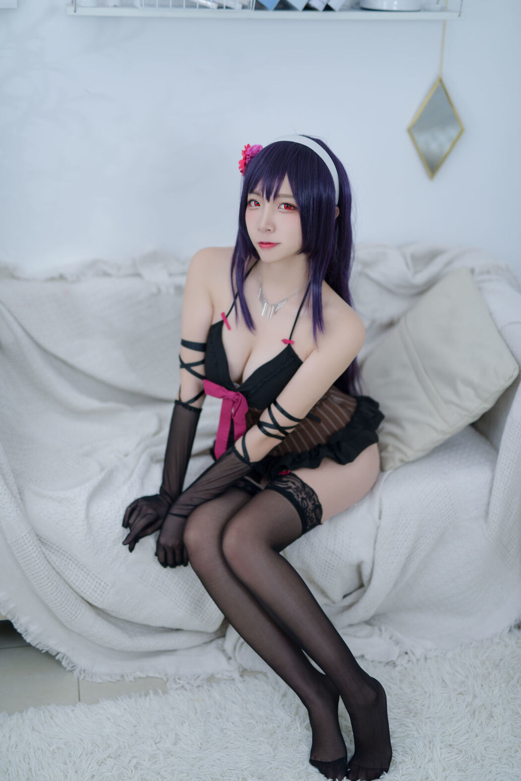 [COS Welfare] Popular Coser Nizuo Nisa - Passerby Sister Pajamas