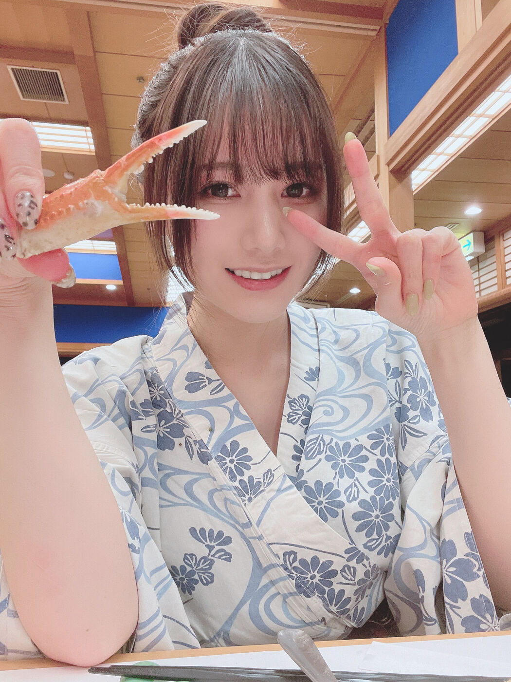 [Welfare COS] Japanese sweet COSERけんけん[fantia] 20211120-Hot Spring Travel おまけ♨️+まっしろでふわふわ