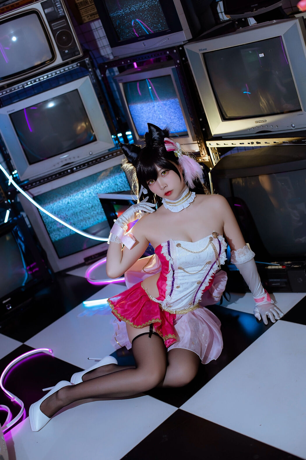 [Cosplay Photo] Popular Coser Nizuo Nisa - Canine's Dependent Blue Atago