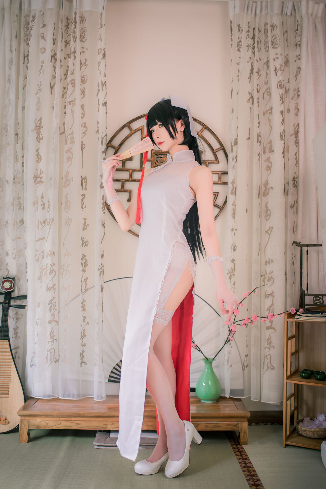 [网红美女Coser] Pinyin Pinyin "Kaohsiung Cheongsam"