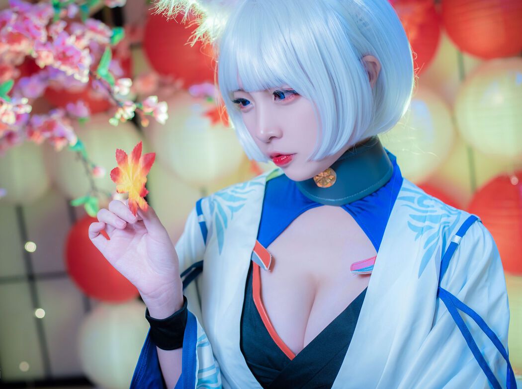 [Cosplay Photo] Popular Coser Nizo Nisa - Azur Lane Kaga