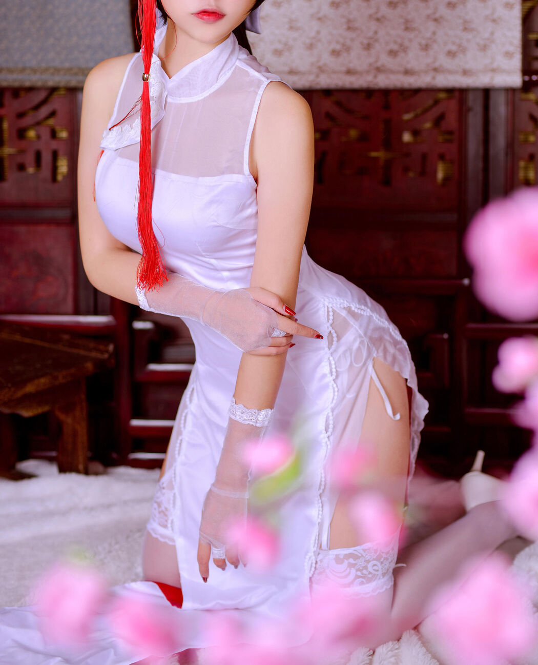 [COS Welfare] Popular Coser Nisa - Azur Lane Kaohsiung Cheongsam