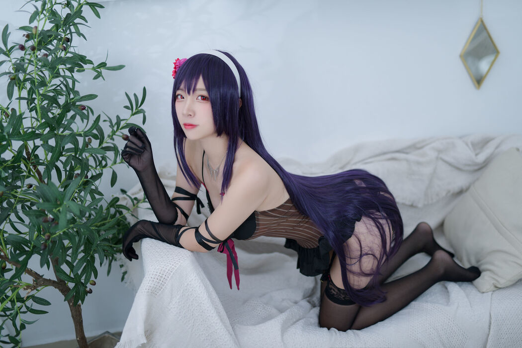 [COS Welfare] Popular Coser Nizuo Nisa - Passerby Sister Pajamas