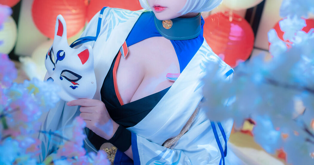 [Cosplay Photo] Popular Coser Nizo Nisa - Azur Lane Kaga