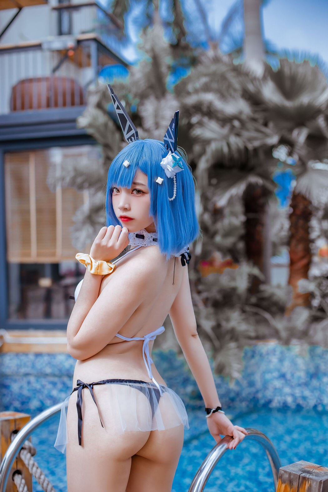 [Net Red COS] Popular Coser Nizo Nisa - Blue Gascogne