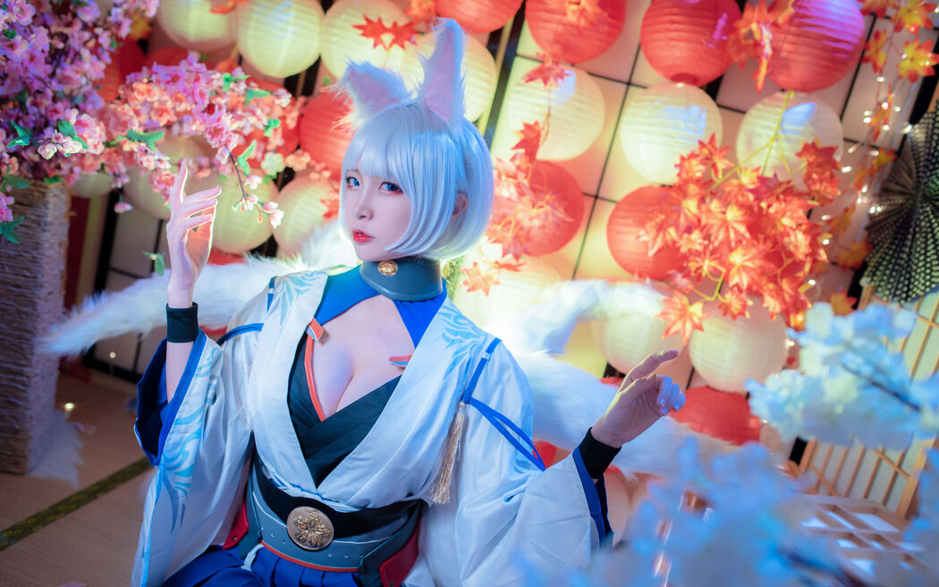 [Cosplay Photo] Popular Coser Nizo Nisa - Azur Lane Kaga