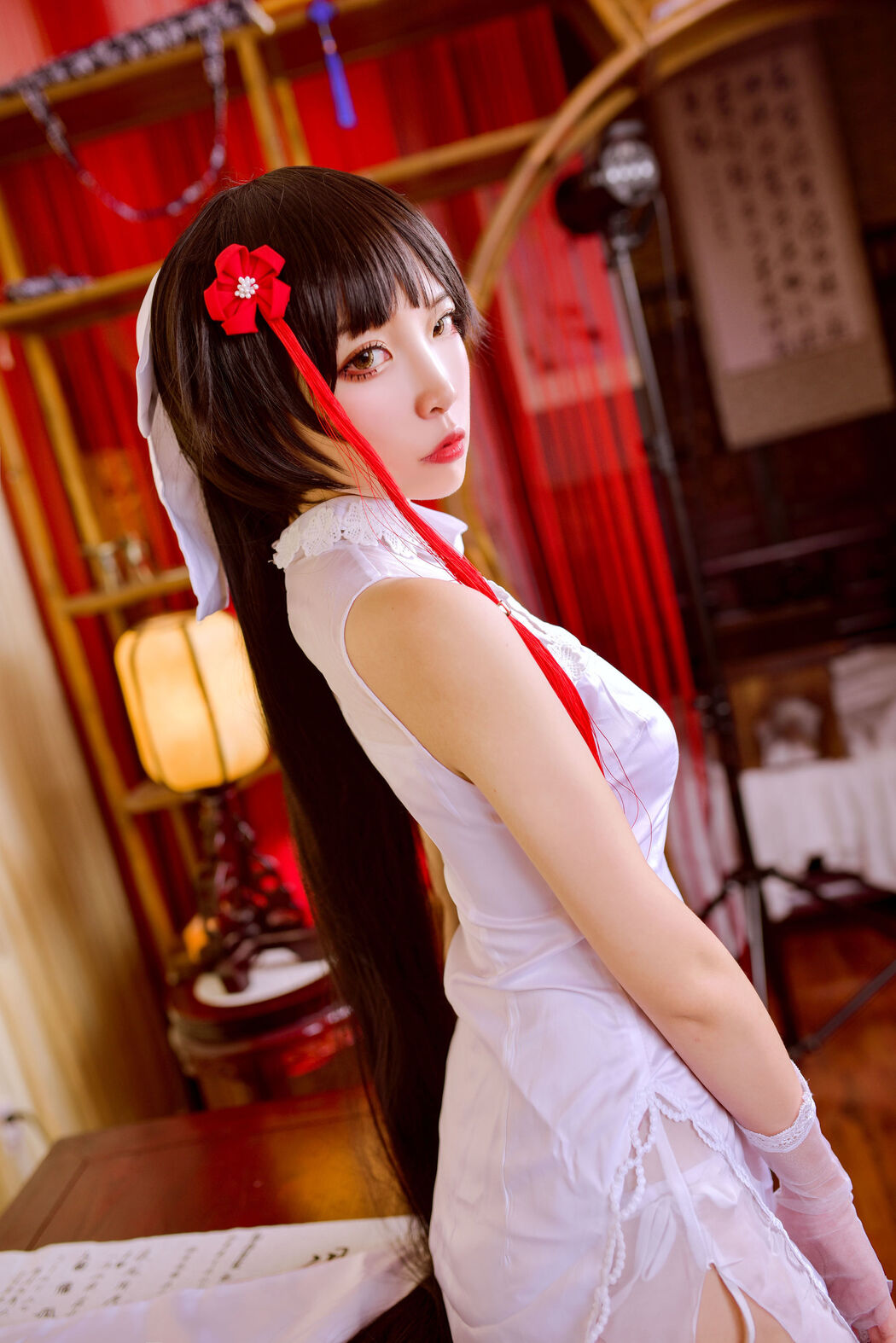 [COS Welfare] Popular Coser Nisa - Azur Lane Kaohsiung Cheongsam