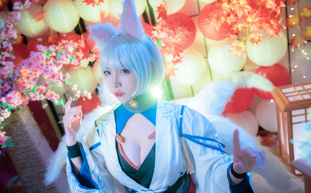 [Cosplay Photo] Popular Coser Nizo Nisa - Azur Lane Kaga Cover Photo