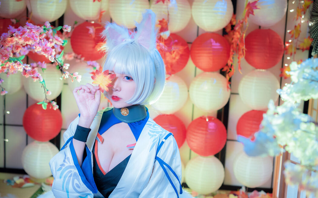 [Cosplay Photo] Popular Coser Nizo Nisa - Azur Lane Kaga