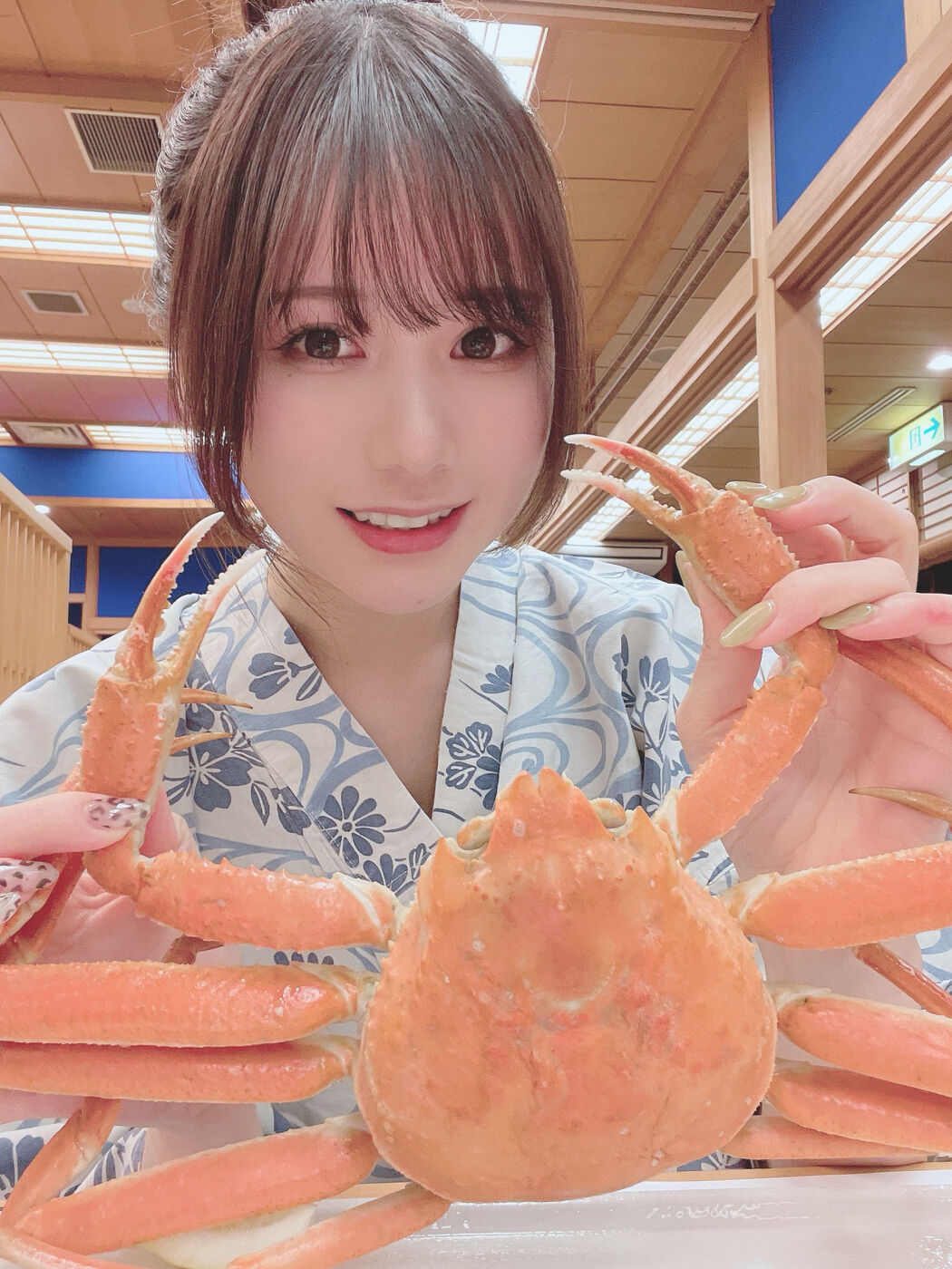 [Welfare COS] Japanese sweet COSERけんけん[fantia] 20211120-Hot Spring Travel おまけ♨️+まっしろでふわふわ