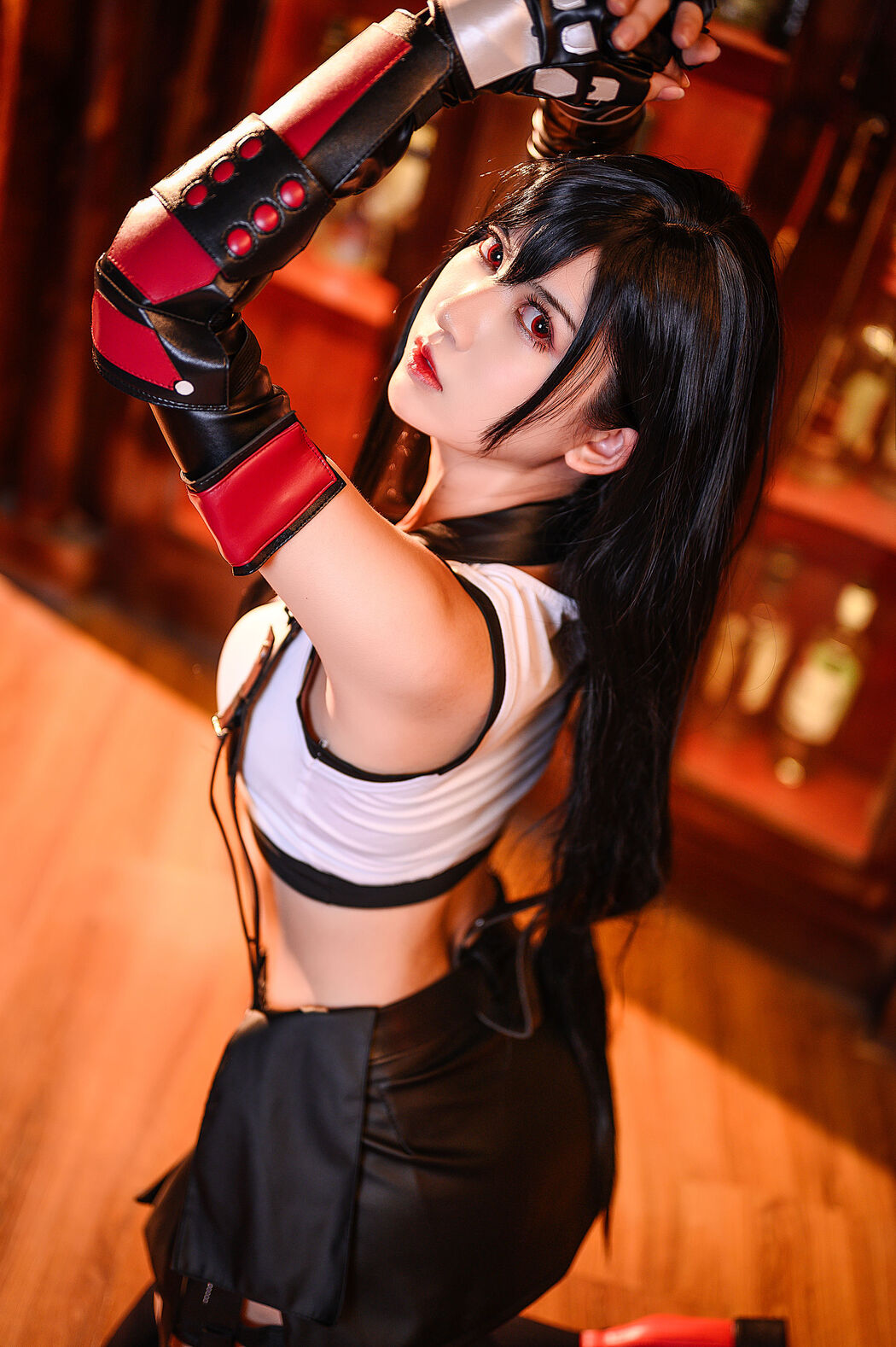 [COS Welfare] Super Popular Coser Eel Feier - Tifa Battle Suit