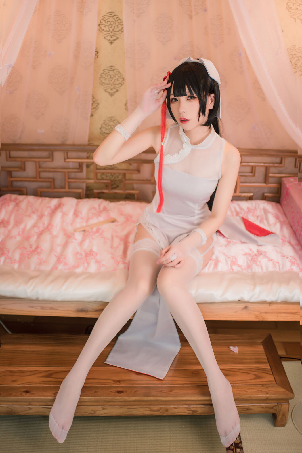 [网红美女Coser] Pinyin Pinyin "Kaohsiung Cheongsam"