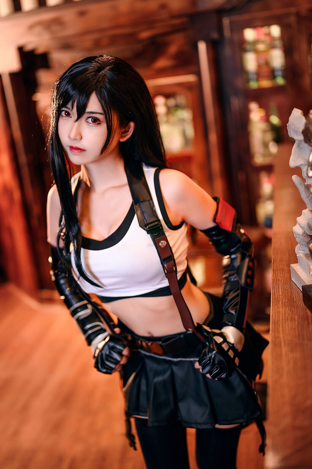 [COS Welfare] Super Popular Coser Eel Feier - Tifa Battle Suit