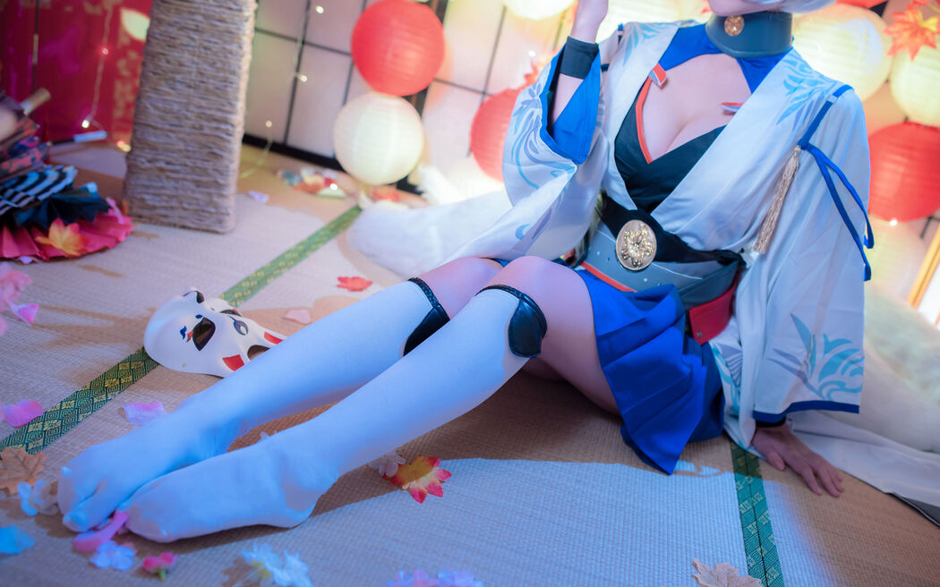 [Cosplay Photo] Popular Coser Nizo Nisa - Azur Lane Kaga