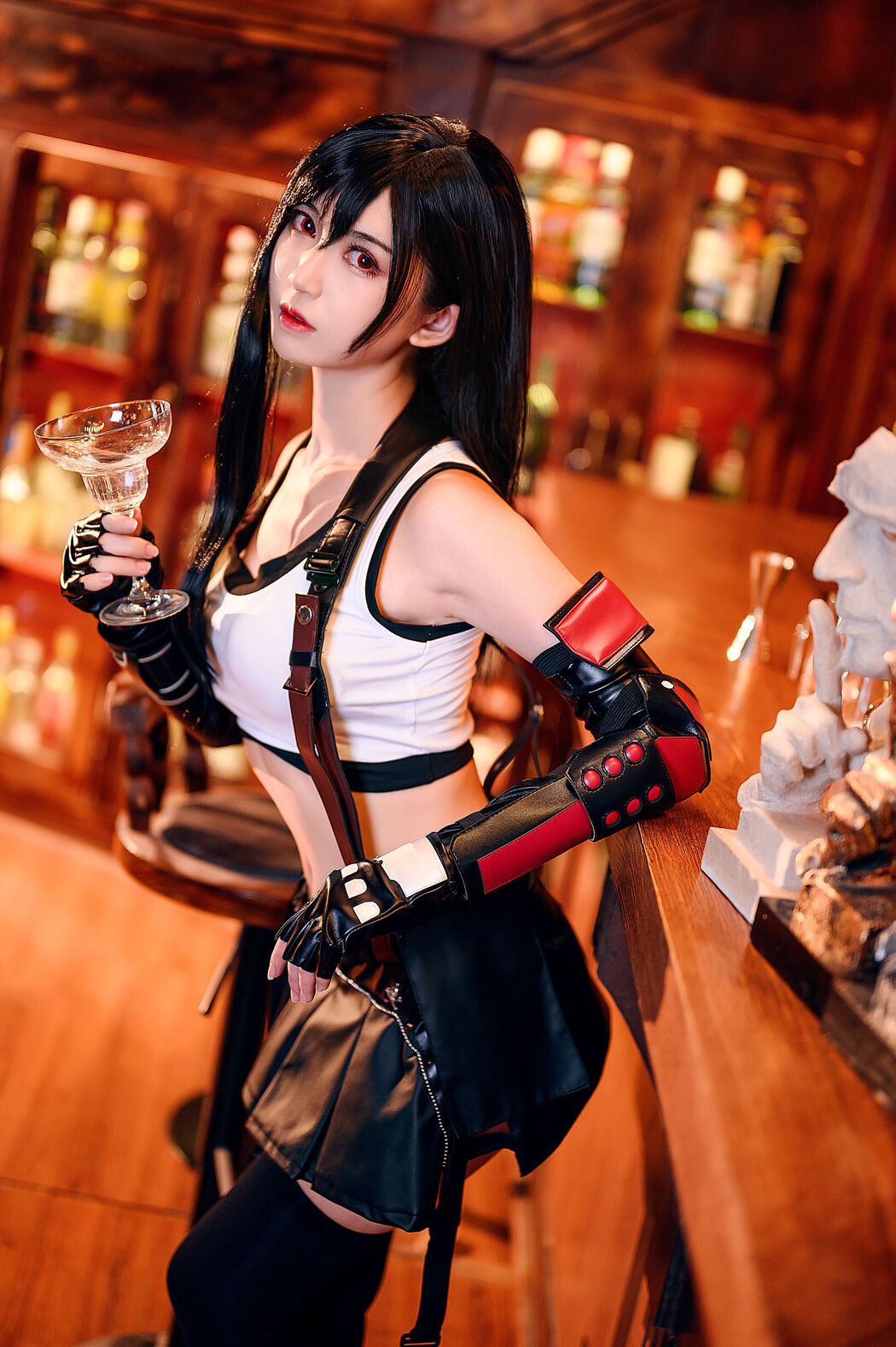 [COS Welfare] Super Popular Coser Eel Feier - Tifa Battle Suit