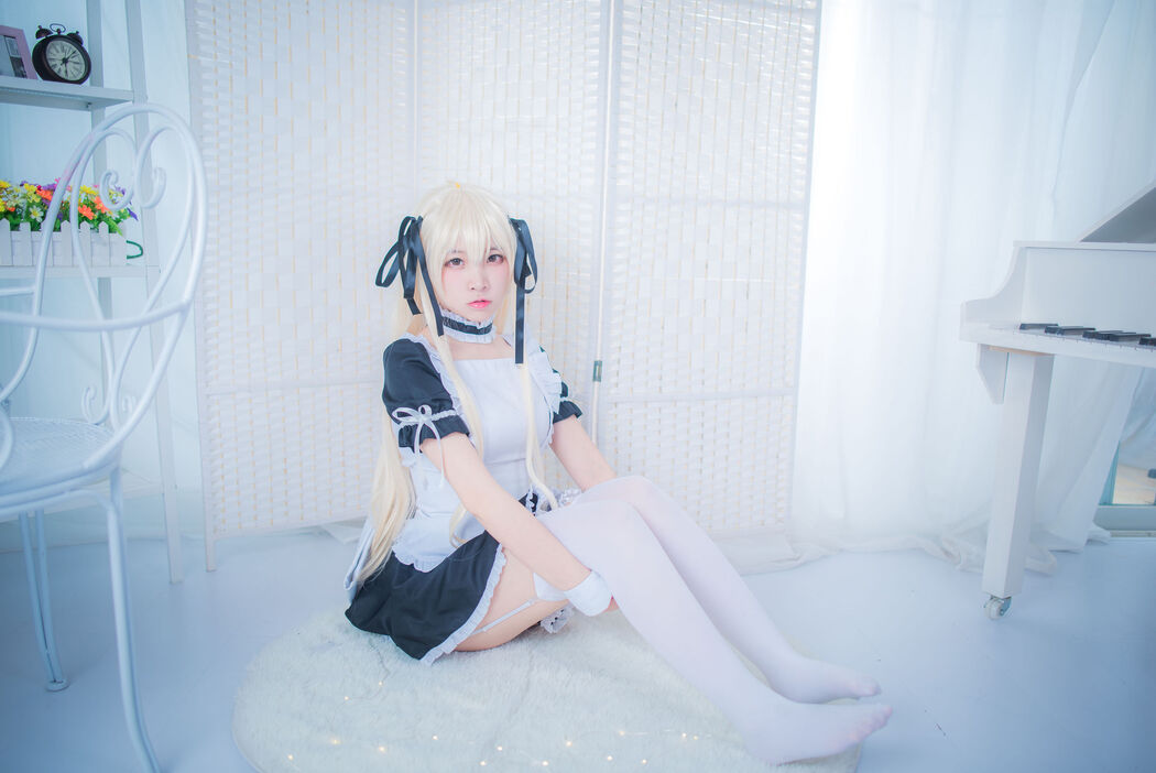 [Cosplay Photo] Popular Coser Nizuo Nisa - Dome Girl Maid Cover Photo