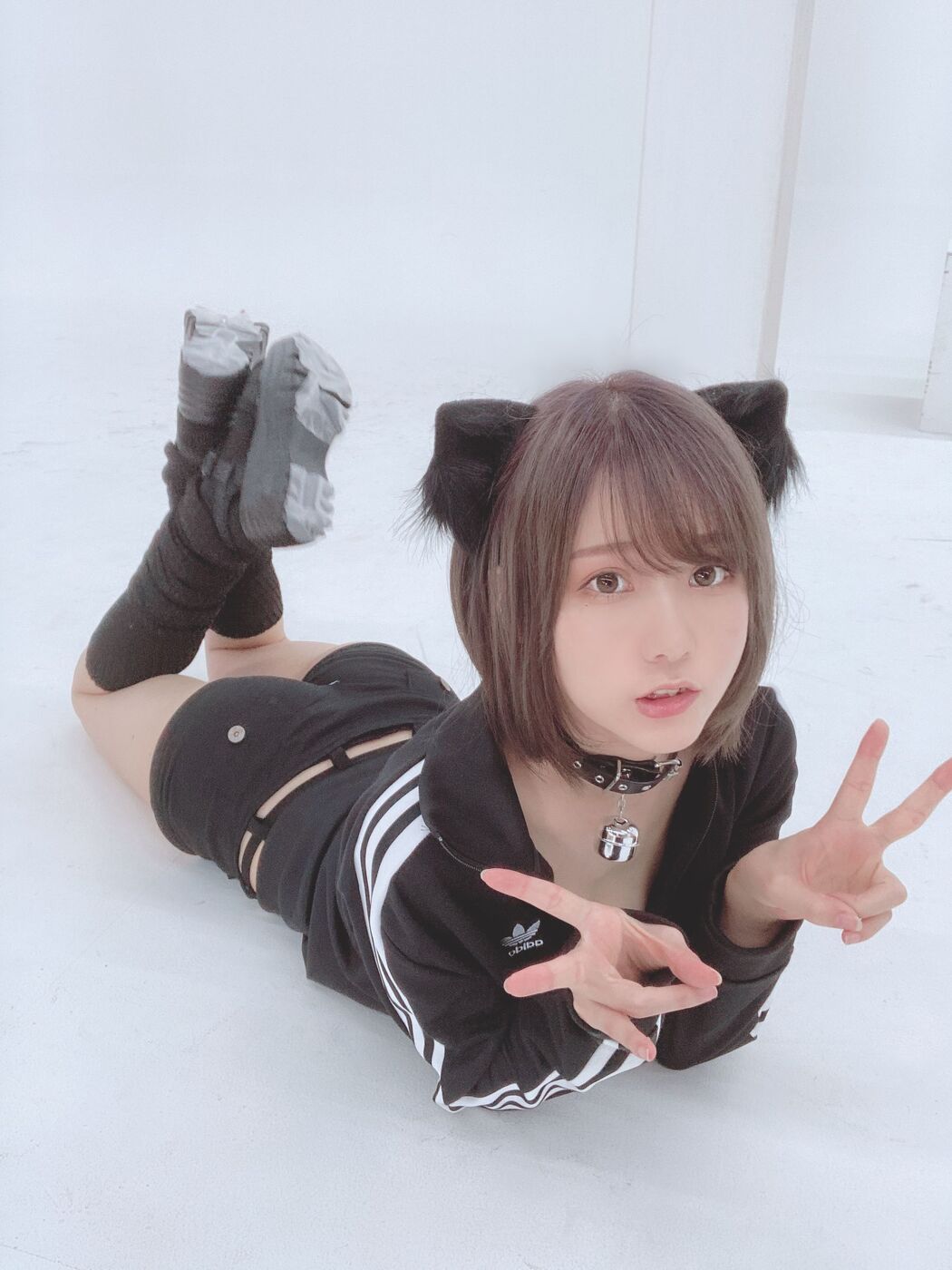 [Net Red COSER] Japanese sweet COSERけんけん[fantia] 2020.08 Black Cat