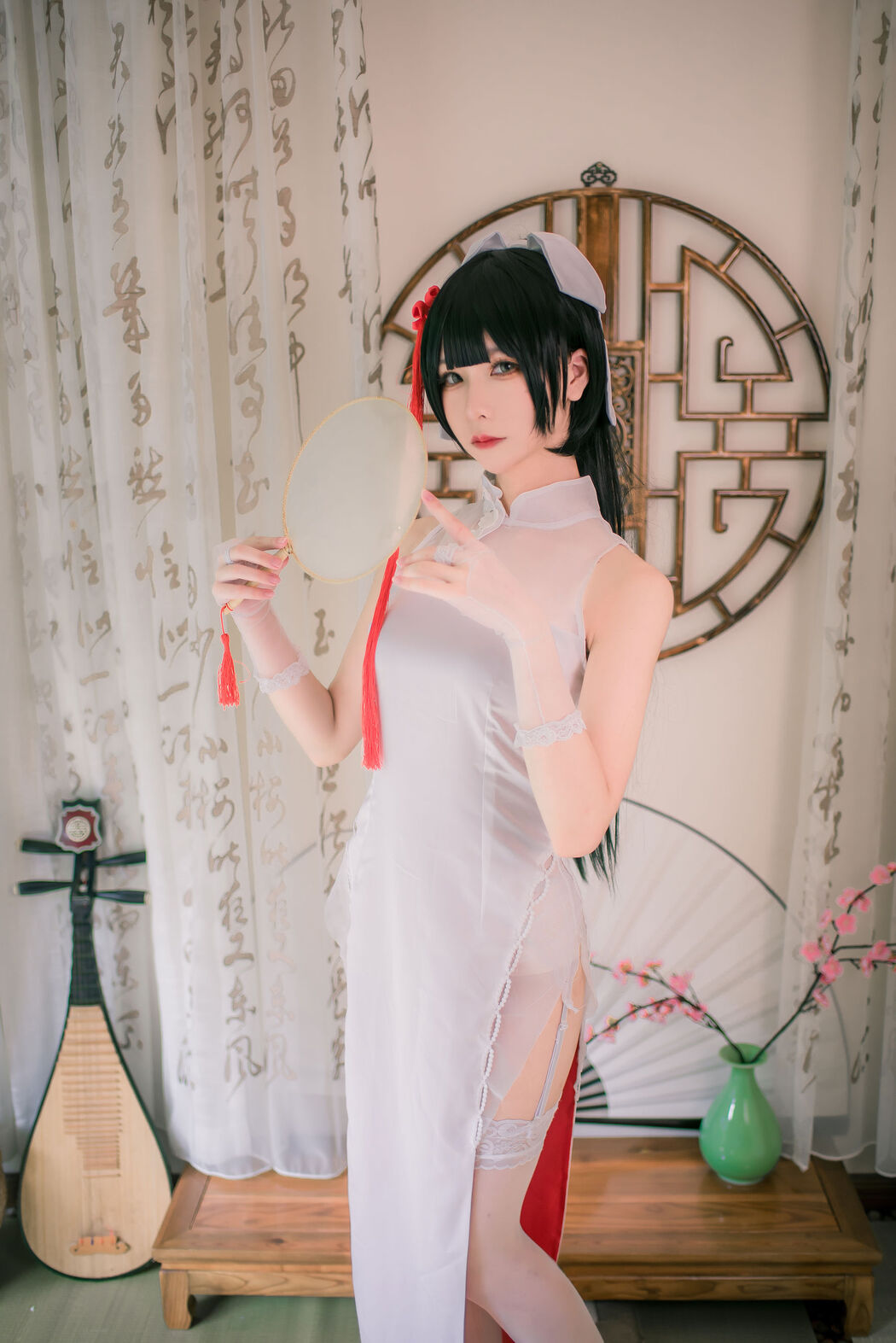 [网红美女Coser] Pinyin Pinyin "Kaohsiung Cheongsam"