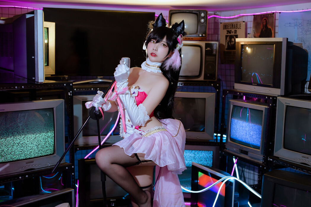 [Cosplay Photo] Popular Coser Nizuo Nisa - Canine's Dependent Blue Atago