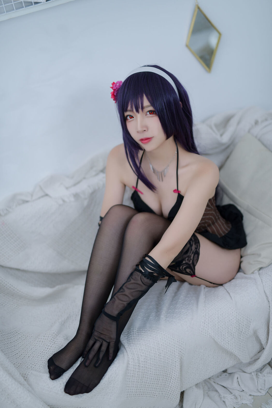 [COS Welfare] Popular Coser Nizuo Nisa - Passerby Sister Pajamas