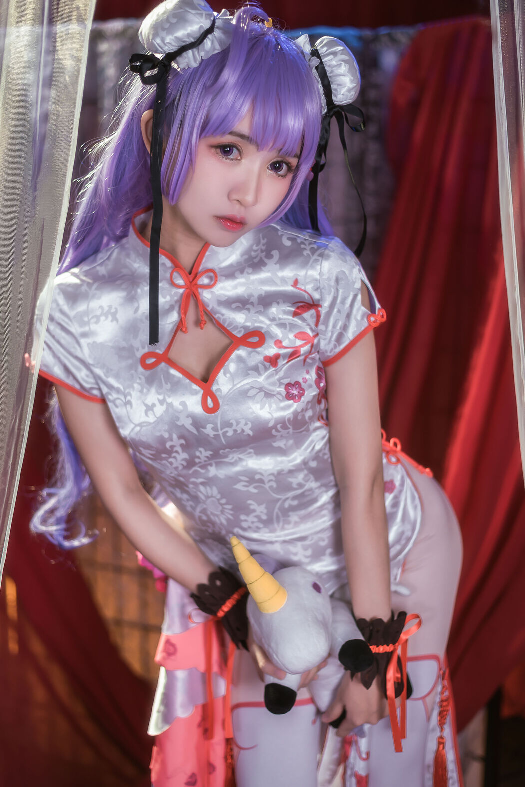 [Coser美女] Faey Eel "Blue Flower Unicorn"