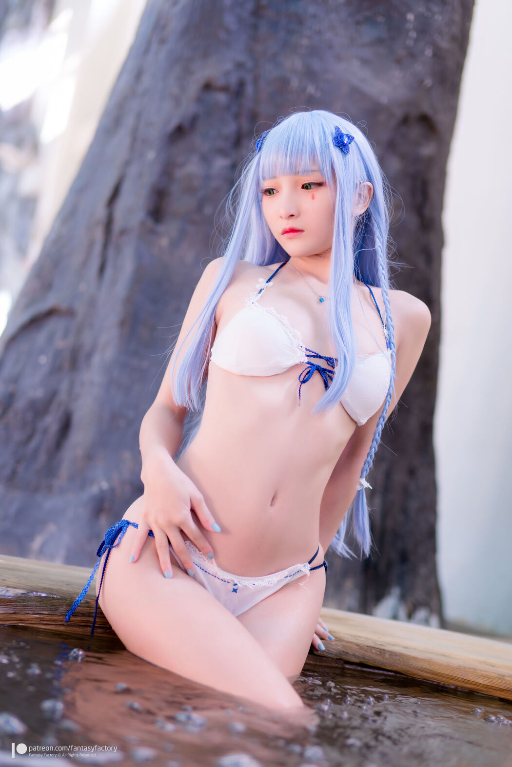 COSER Xiaoding "Witch + Bath + Black Silk" [Fantasy Factory]